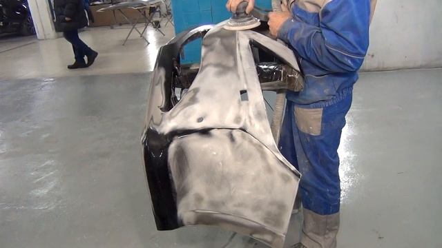 Кузовной ремонт Toyota Camry смотреть онлайн