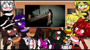 Реакция персонажей FNIA на Блокбастер ФУФЕЛШМЕРЦА! Озвучка! (Корпорация озвучки)