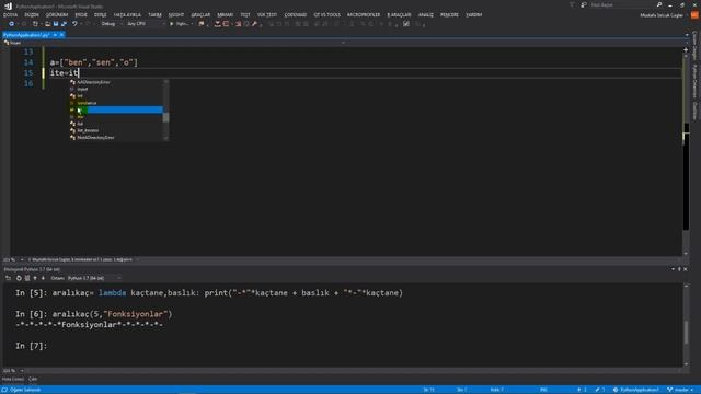 Python lambda, class, iterator, module, dictionary to class смотреть онлайн
