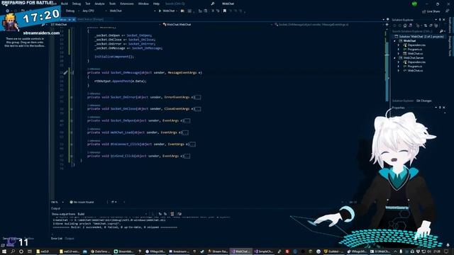 VStreamer/VCoder | C# | WebSockets | 24th May | Making A Simple Chat App смотреть онлайн