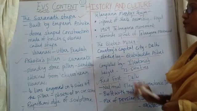 TSTET EVS CHAPTER 11 INDIAN HISTORY And CULTURE in English All important points смотреть онлайн