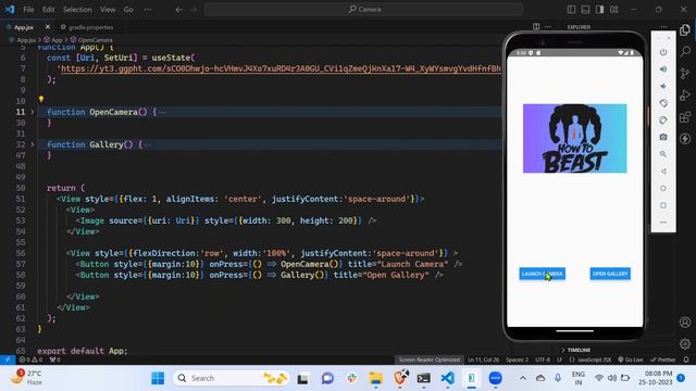 How to Use React Native Image Picker | How to take Image | How to use Camera in React Native смотреть онлайн