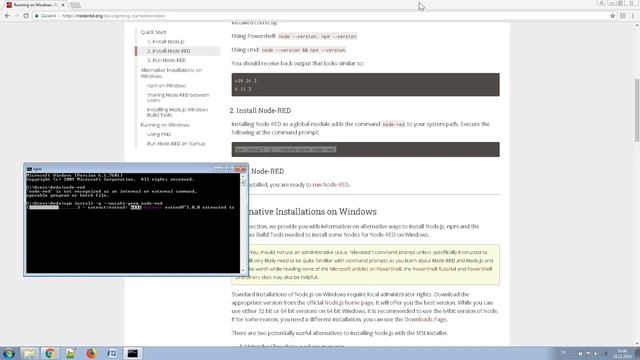 Install Node red on Windows смотреть онлайн