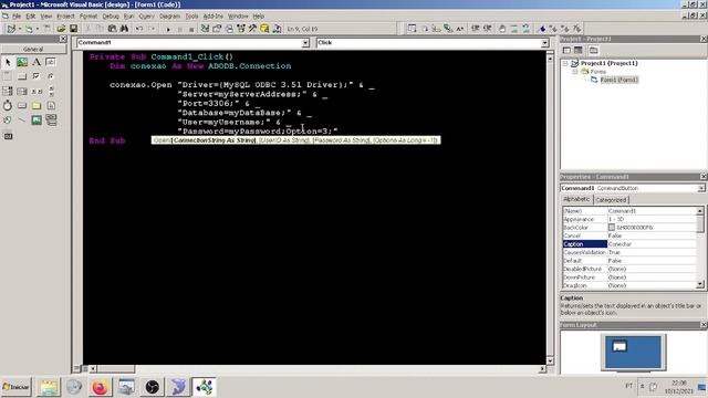 VB6 - CONEXÃO AO BANCO DE DADOS MYSQL смотреть онлайн