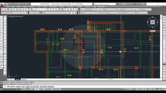 How to Shown Dimension in Structure Drawing | Autocad | QS Boy | смотреть онлайн
