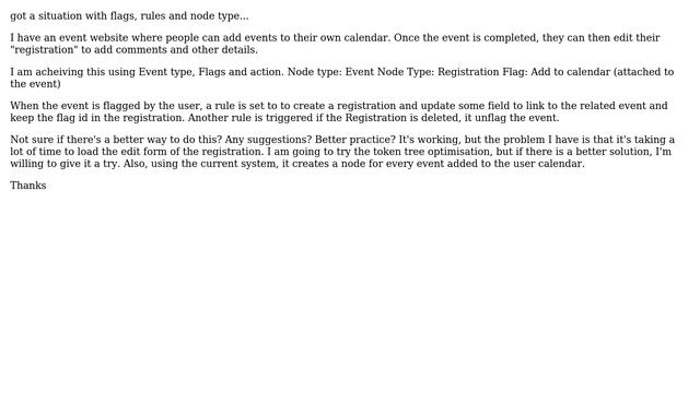 Drupal: Flags, rules and node type situation смотреть онлайн