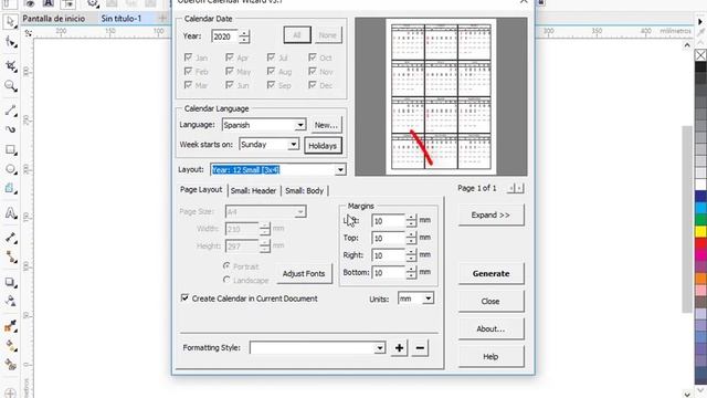 CALENDARIOS EN COREL DRAW X7 смотреть онлайн