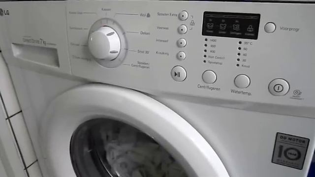 LG Washing Machine Tune