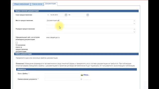 Размещение закупок по 223-ФЗ в ЕИС Часть 2
