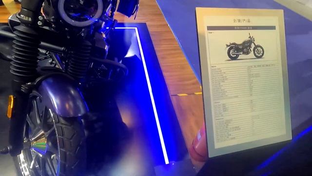 Выставка CIMA, часть 27.  Мотоциклы HENSIM.