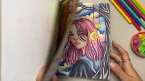 ОБЗОР НА СКЕТЧБУК С ПОЛНОЦЕНКАМИ // последняя часть