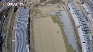 Полетаем? Манеж "Урал" и стадион "Уралмаш" с высоты птичьего полета