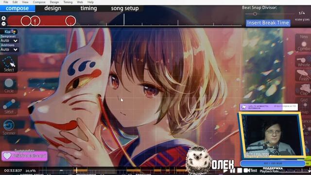 ?STREAM ➤ Osu! | Mapping Hard GD: ABSOLUTE CASTAWAY - Machigami Shoujo смотреть онлайн