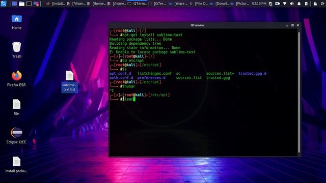 Installation Sublime Text | Solve all problems kali Linux смотреть онлайн