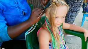 Лера сбежала делать  АФРИКАНСКИЕ КОСИЧКИ