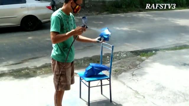 PAANO mag pintura ng blue pearl paint / motorcycle paint / Paano mag paint sa fairings смотреть онлайн