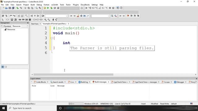 Format Specifiers + Data Types with Practical || C Programming using Code::Blocks смотреть онлайн