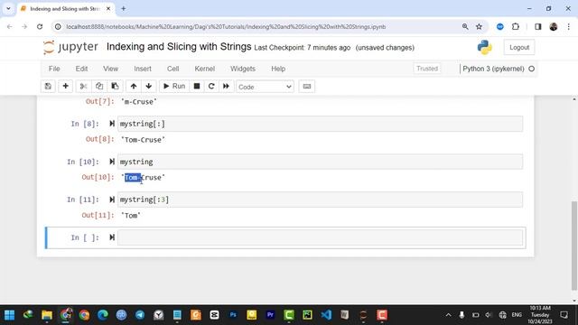 Indexing and Slicing Strings in Python смотреть онлайн