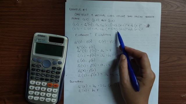 Spline method (Cubic spline interpolation) смотреть онлайн