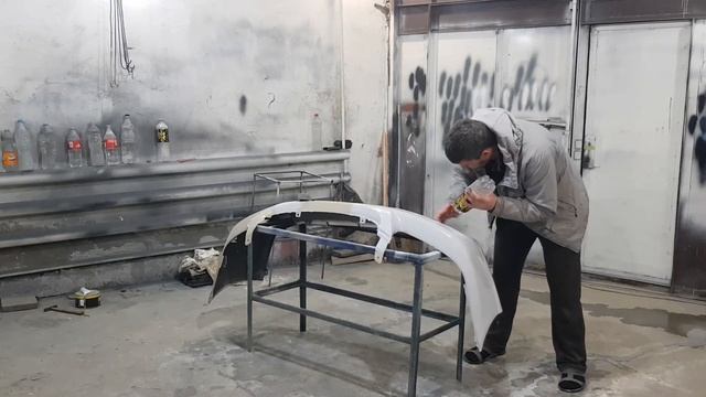 Как быстро покрасить бампер хундай акцент смотреть онлайн