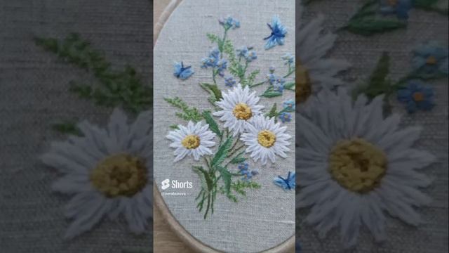 Ромашки, незабудки и бабочки смотреть онлайн