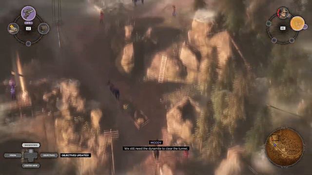 Desperados III (PS4). Level 2 - Byers Pass. Speedrun (04:40) смотреть онлайн