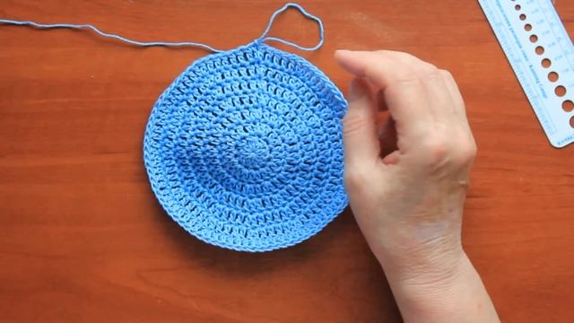 Вязание.Панамка крючком.Crochet. Children's hat смотреть онлайн