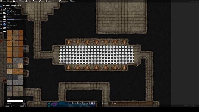 Делаем карту в Dungeondraft | Шутземелье Бьющегося Рыцаря | DnD Battlemap смотреть онлайн