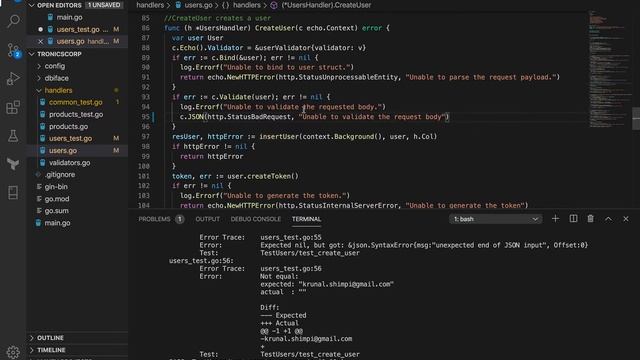 RESTful API in Golang using Echo - An issue with echo.HTTPError смотреть онлайн