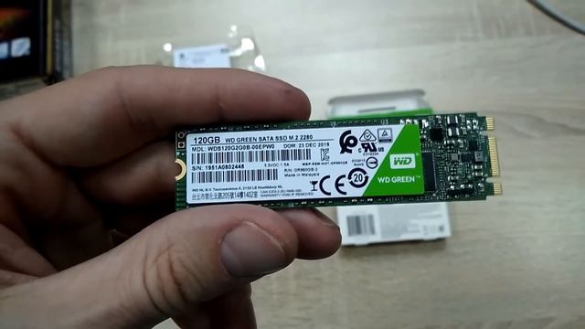 ОНЛАЙН ТРЕЙД.РУ — SSD диск Western Digital Green M.2 120Gb SATA III TLC (WDS120G2G0B) смотреть онлайн
