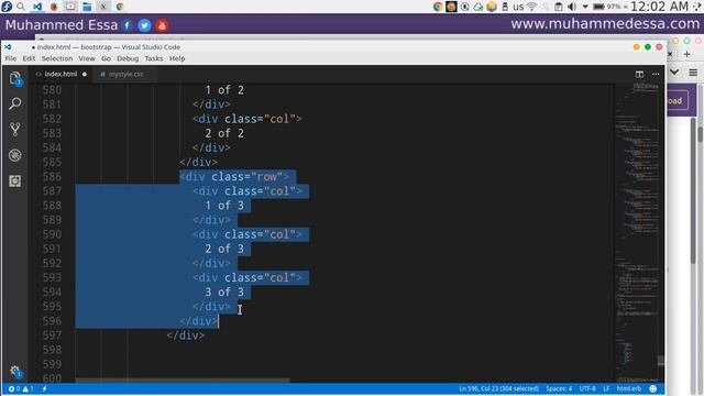 21 Bootstrap 4 section CSS layout смотреть онлайн