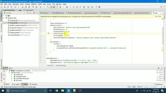 How to change version code of android project in android studio смотреть онлайн