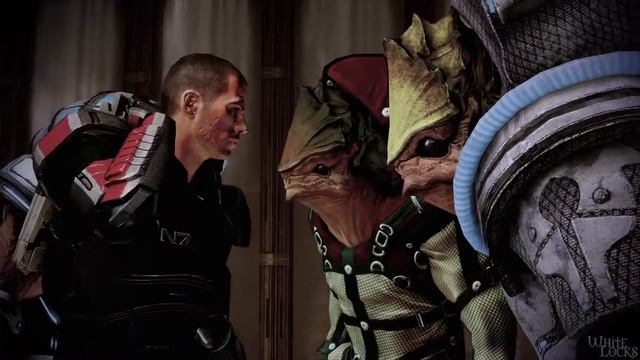 Renegade Shepard speaks the Krogan way - Mass Effect 2 Legendary Edition смотреть онлайн