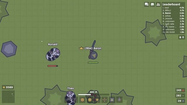 MooMoo.io - New Update! - Desert Raiding and Big Bull Attacks! - Let's Play MooMoo.io Gameplay смотреть онлайн