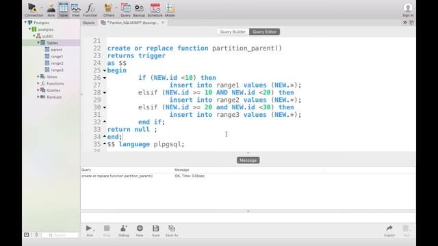 How to create a partitioned table in Postgres смотреть онлайн
