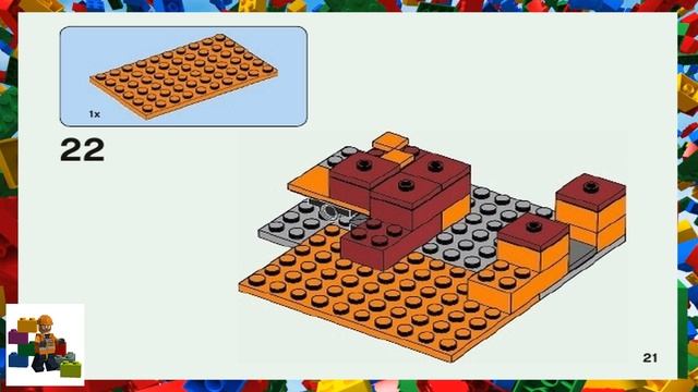 LEGO Instructions - Minecraft - 21139 - The Nether Fight смотреть онлайн