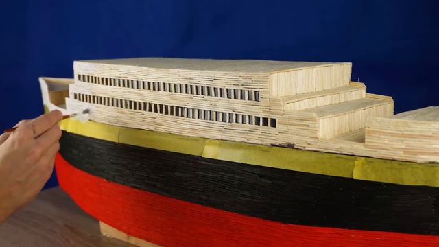 How To Make Titanic From Matches