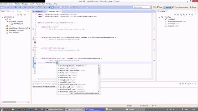 Tutorial Eclipse TC65i java J2ME project смотреть онлайн