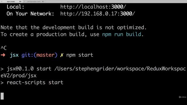 11 Starting and Stopping a React App смотреть онлайн