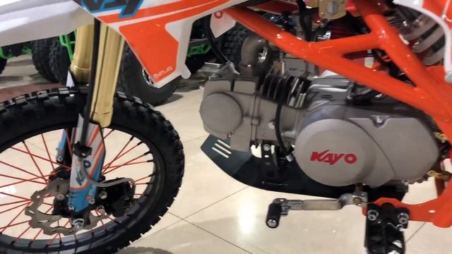Питбайк KAYO BASIC YX125 17/14 KRZ (2020 г.) смотреть онлайн