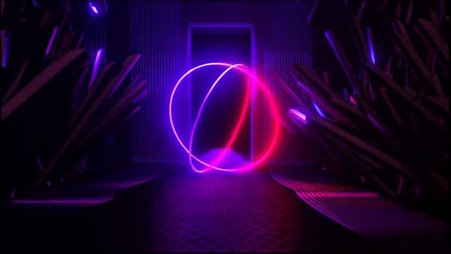 Neon platform Rendered in Blender 2 93 EEVEE смотреть онлайн