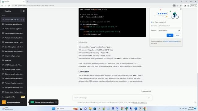 How do I validate xml against a DTD file in Python смотреть онлайн