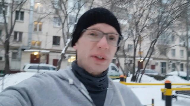 105. Как похвалить себя. Тренировка зимой на улице. смотреть онлайн