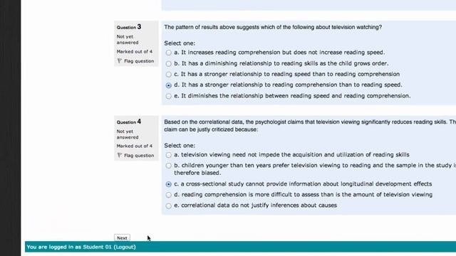 Student Moodle Tutorials- Quiz Basics смотреть онлайн