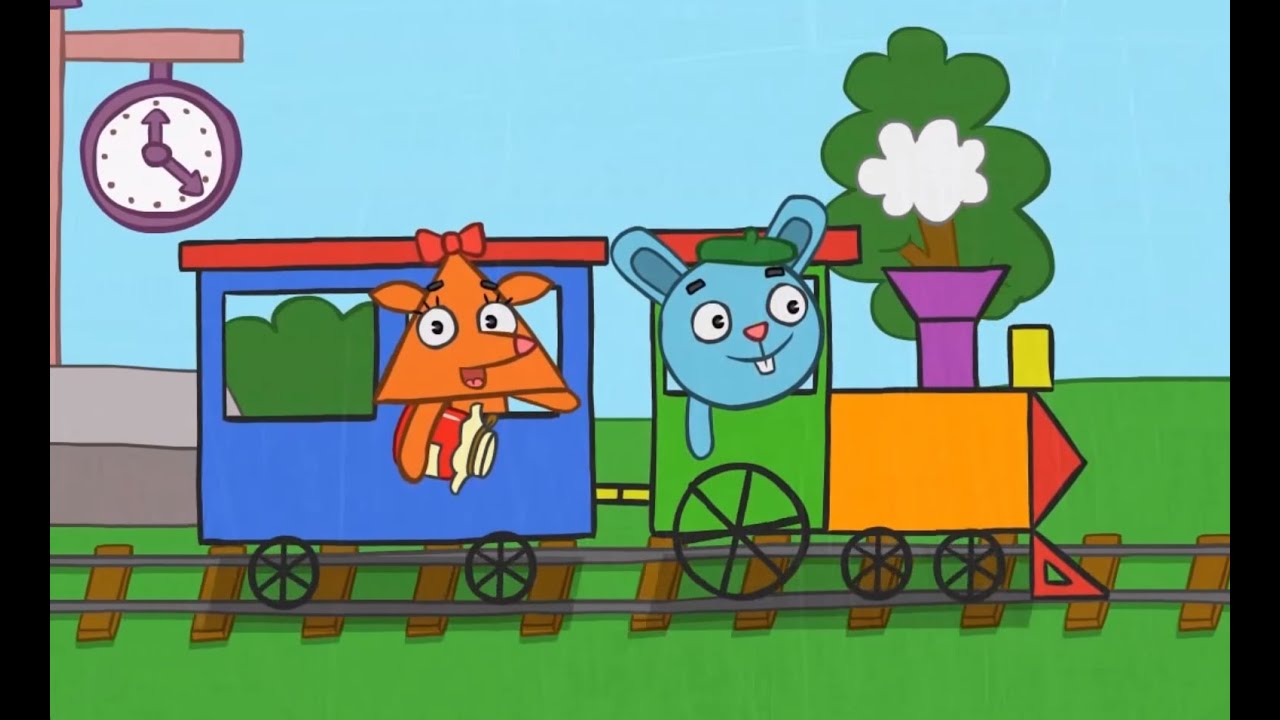 Рисуем ПАРОВОЗ. Рисовашка. Как нарисовать паровоз. Поезд. смотреть онлайн