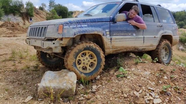 Offroad Testdrive Jeep Grand Cherokee ZJ V8 5.2 смотреть онлайн