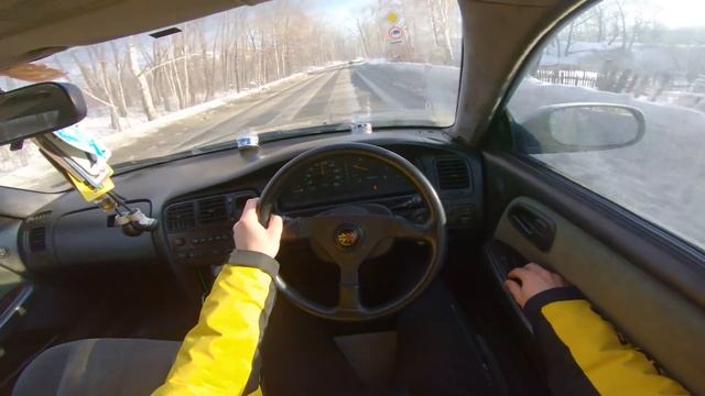 1993 Toyota Chaser (X90) 2.5 AT - POV TEST DRIVE смотреть онлайн