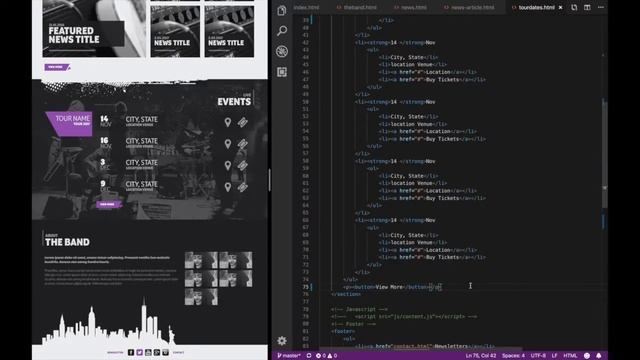 HTML Review смотреть онлайн