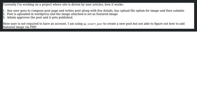Wordpress: Adding featured image via PHP смотреть онлайн