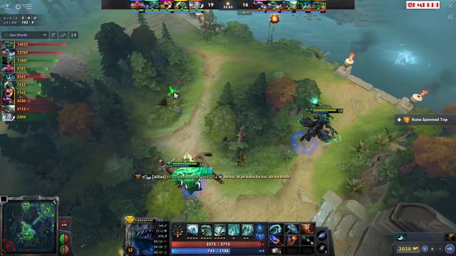 [DOTA 2] TUNDRA.33 the TIDEHUNTER [OFFLANE] [7.32e] смотреть онлайн